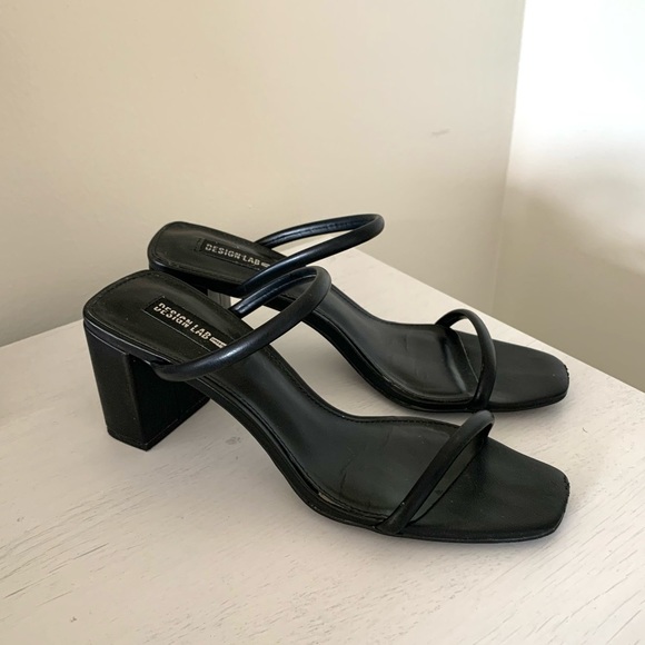Design Lab Black Heels - Picture 1 of 4